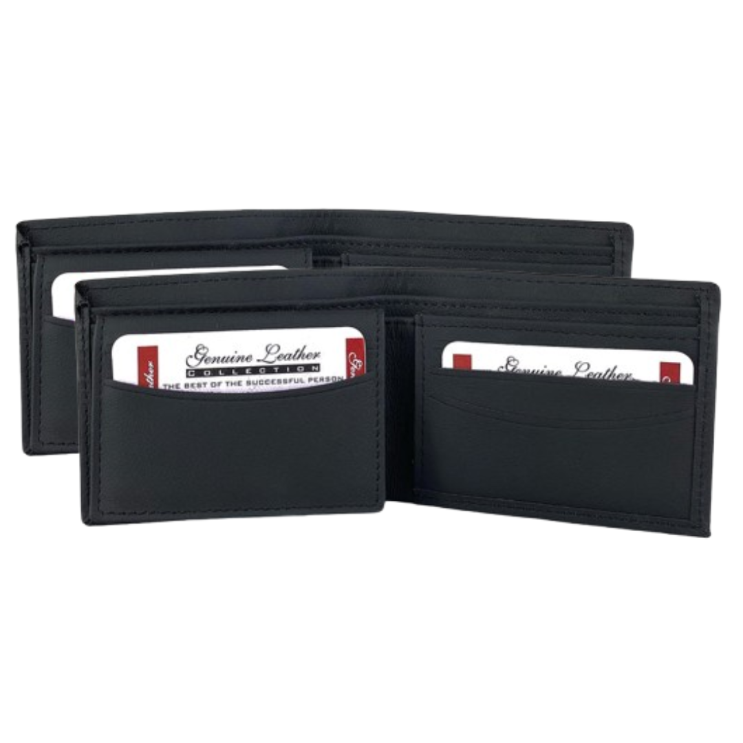black wallet