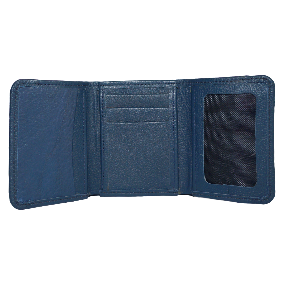 Cardswap Exclusive Leather Wallet Bundle – Dark Brown & Blue Premium Wallets