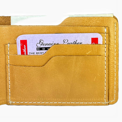 Premium brown Genuine Leather Wallet – Slim, Minimalist, and Stylish