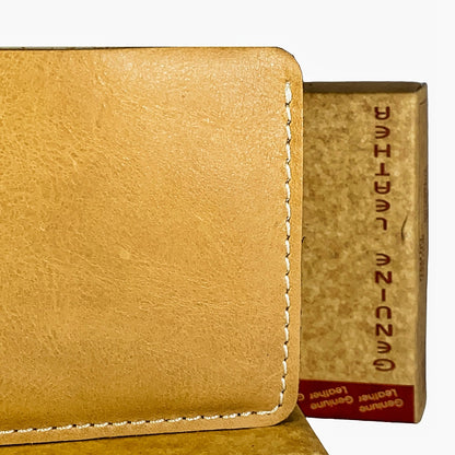 Premium brown Genuine Leather Wallet – Slim, Minimalist, and Stylish